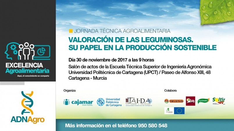 Valoración de las leguminosas. Su papel en la producción sostenible