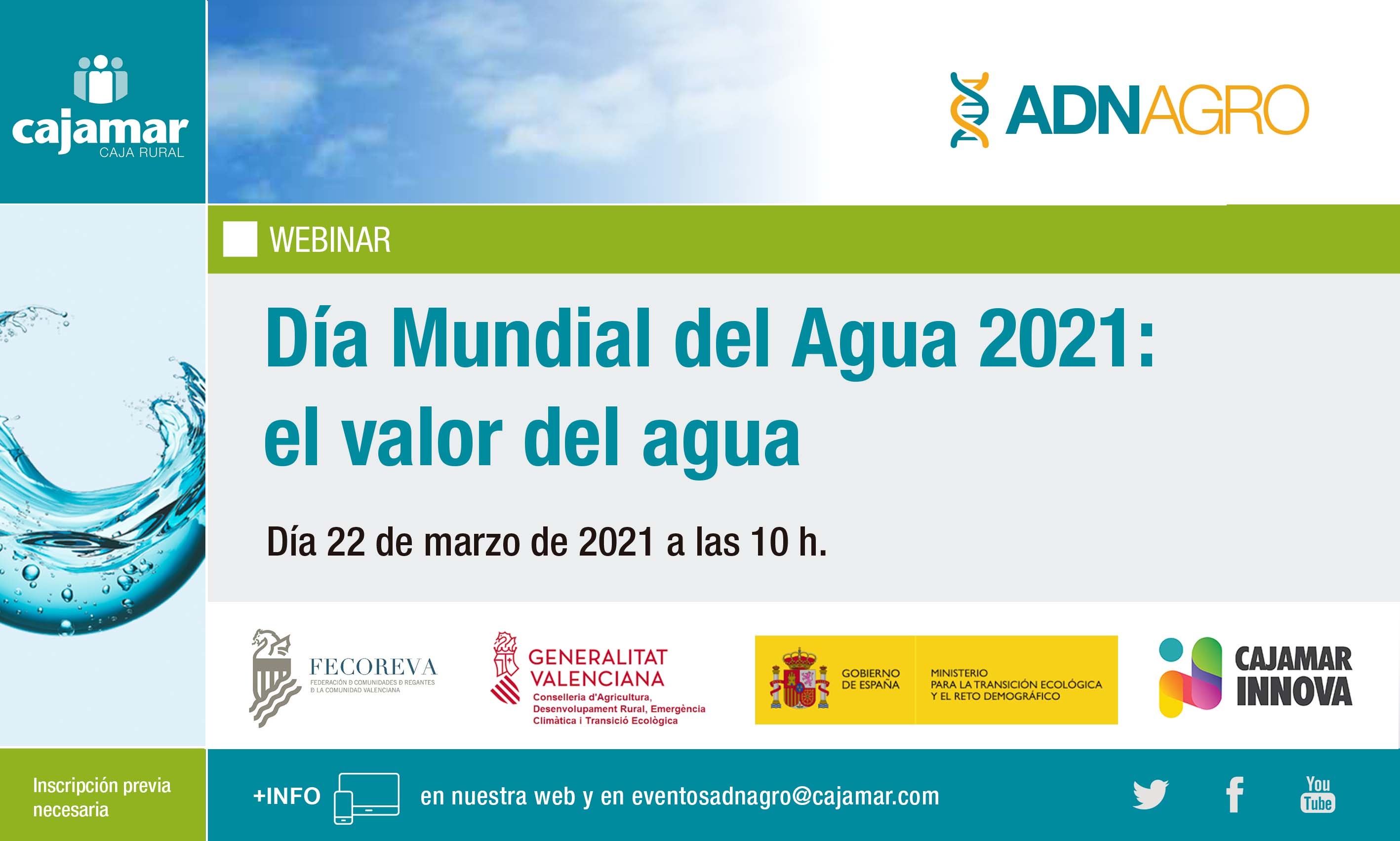 Webinar - Día Mundial del Agua 2021: el valor del agua