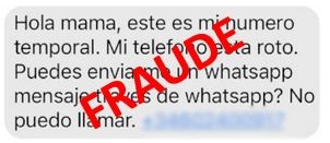 Estafa Whatsapp