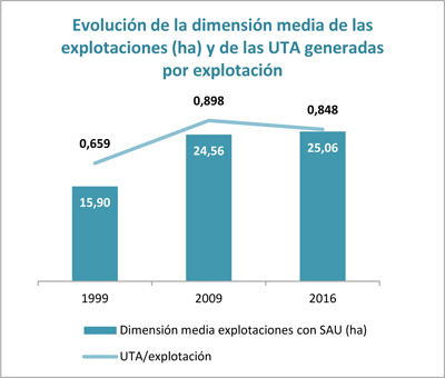 Continúa el cambio estructural en el agro, pero a un menor ritmo