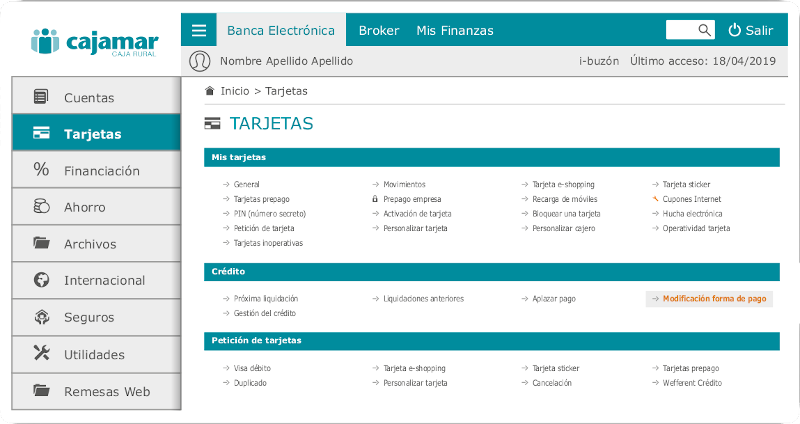 Paso 5 para la recuperación de contraseñas desde la banca electrónica