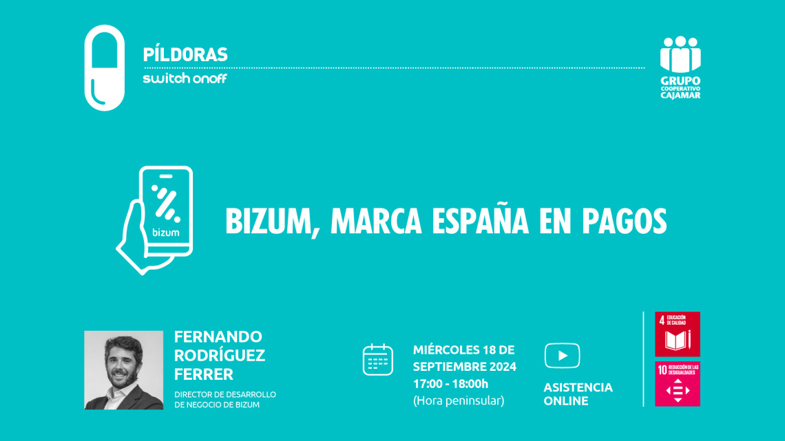 Píldora Bizum, marca España en pagos