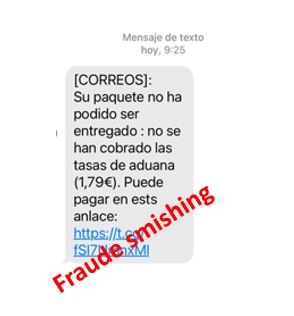 Smishing correos